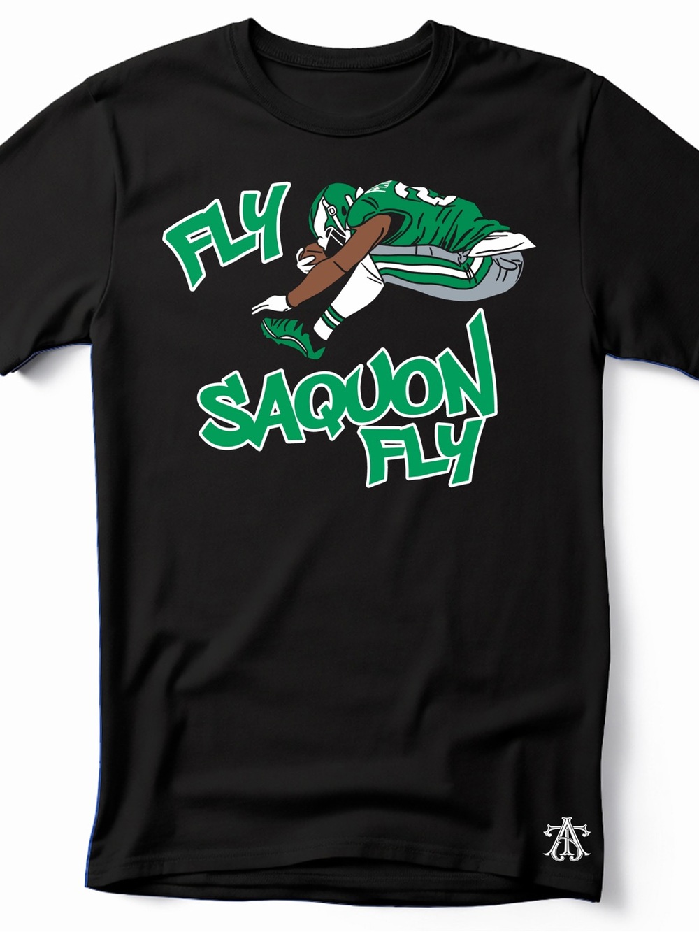 FLY SAQUON FLY, Philadelphia Eagles themed t-shirt - Adult & Kids sizes
